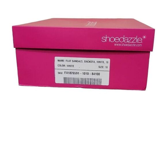 Shoe Dazzle Dackota Flat Sandals - Picture 3 of 13